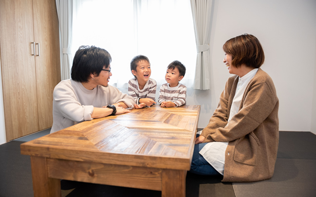 家族会議を開きましょう