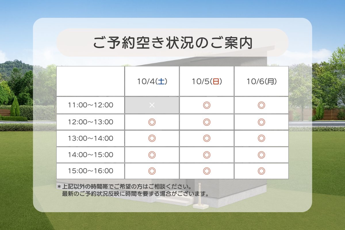 『プライバシーと快適を両立した２階リビングの家』完成見学会【完全予約制・10/2締切】